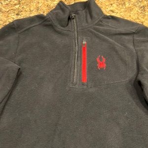Spyder men’s 1/4 zip sweatshirt size M